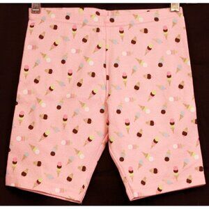 2008 Gymboree Ice Cream Social Easter Bike Shorts sz 8 NEW Pink Girls Sweets